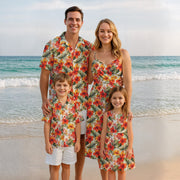 Matching Family Outfits - Orange Hawaiian III