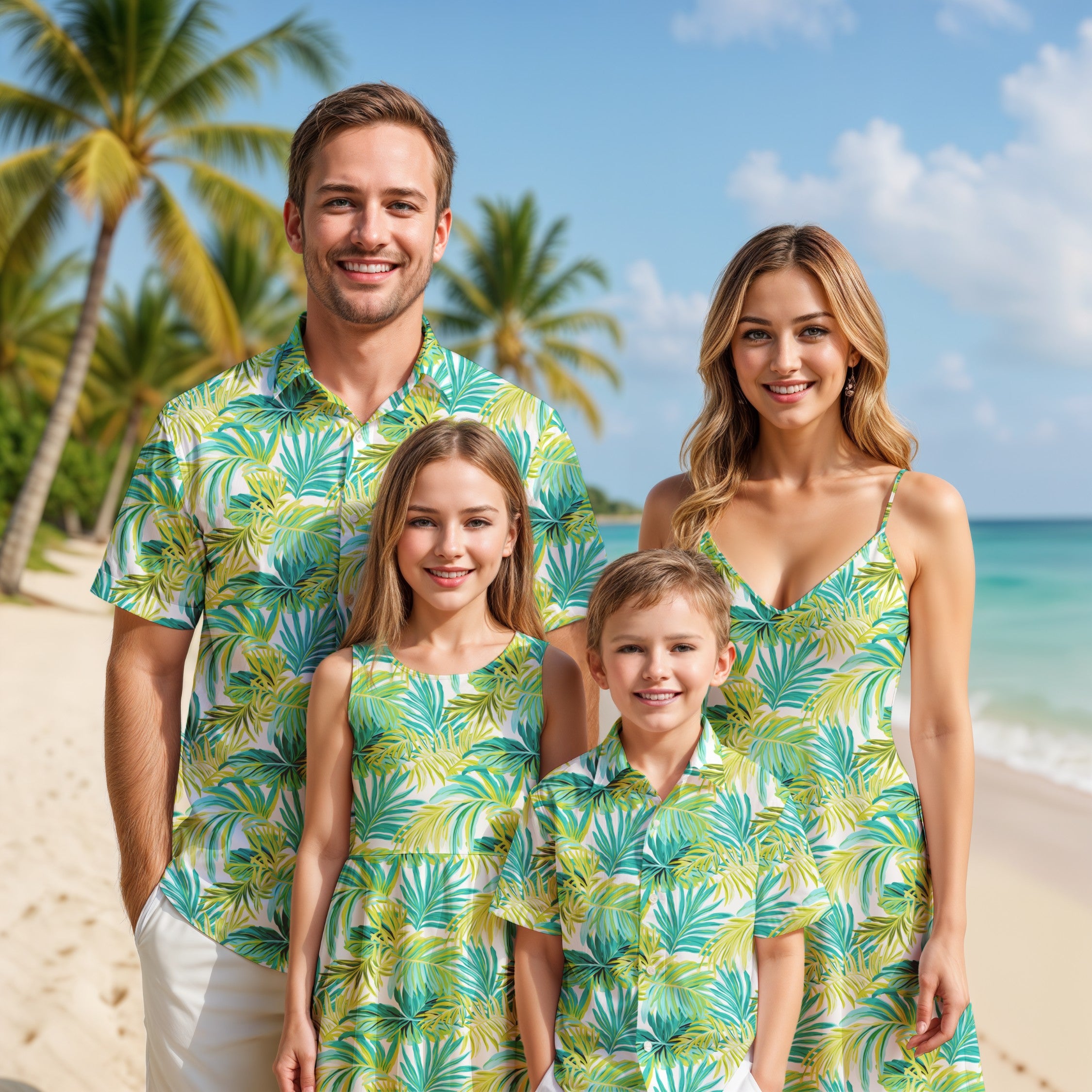 Matching Family Outfits - Palm Leaves I