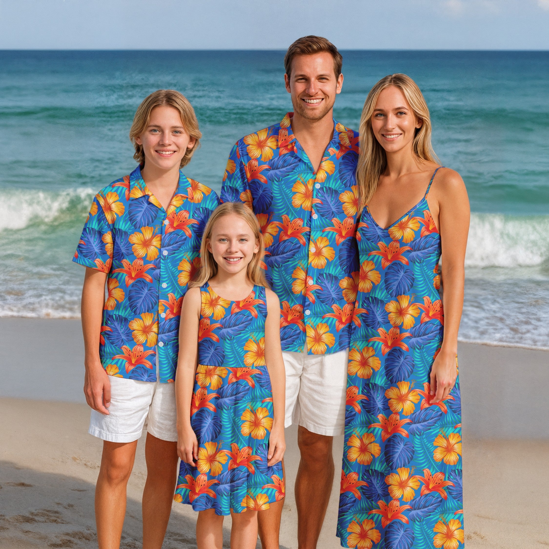 Matching Family Outfits - Hawaiian Tropix II