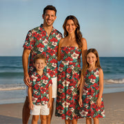 Matching Family Outfits - Red Hawaiian II