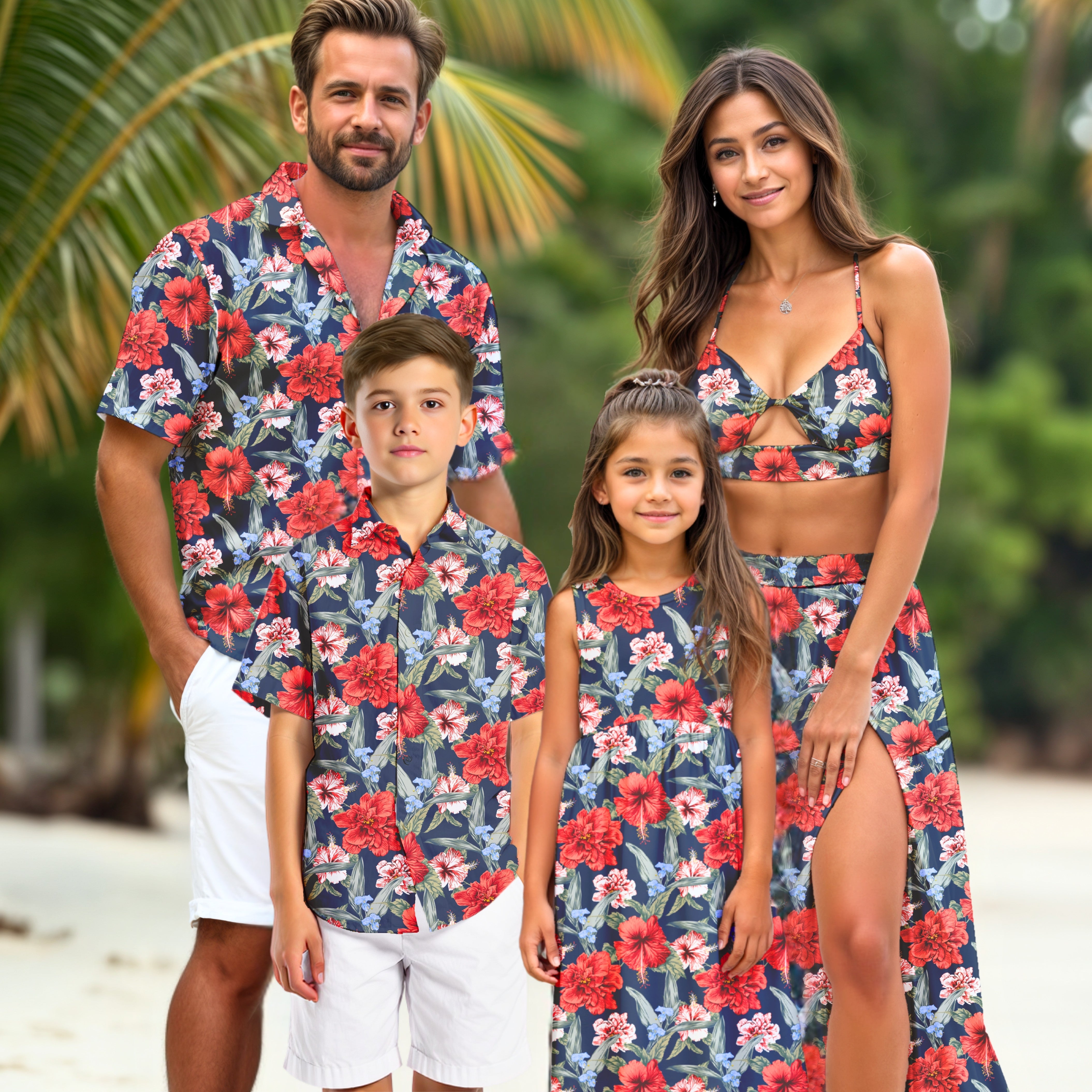 Matching Family Outfits - Tropical Floral IX
