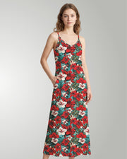 Maxi Slip Dress - Aloha Vibes