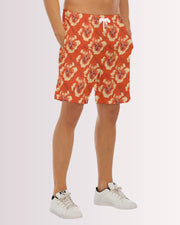 Mens Beach Shorts - Island Sunset
