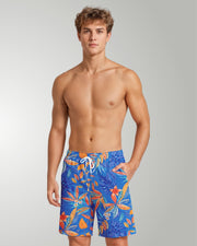 Mens Beach Shorts - Tropical Escape