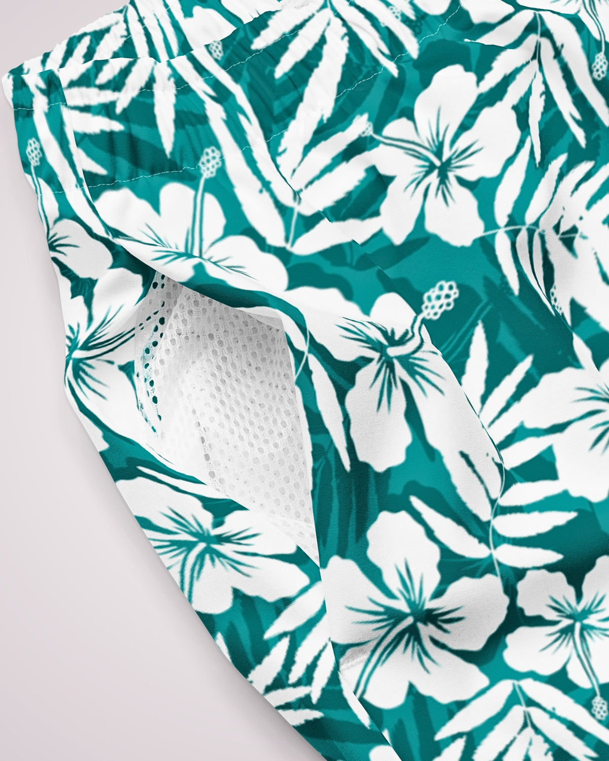 Mens Swim Trunks - Hawaiian Tropix II