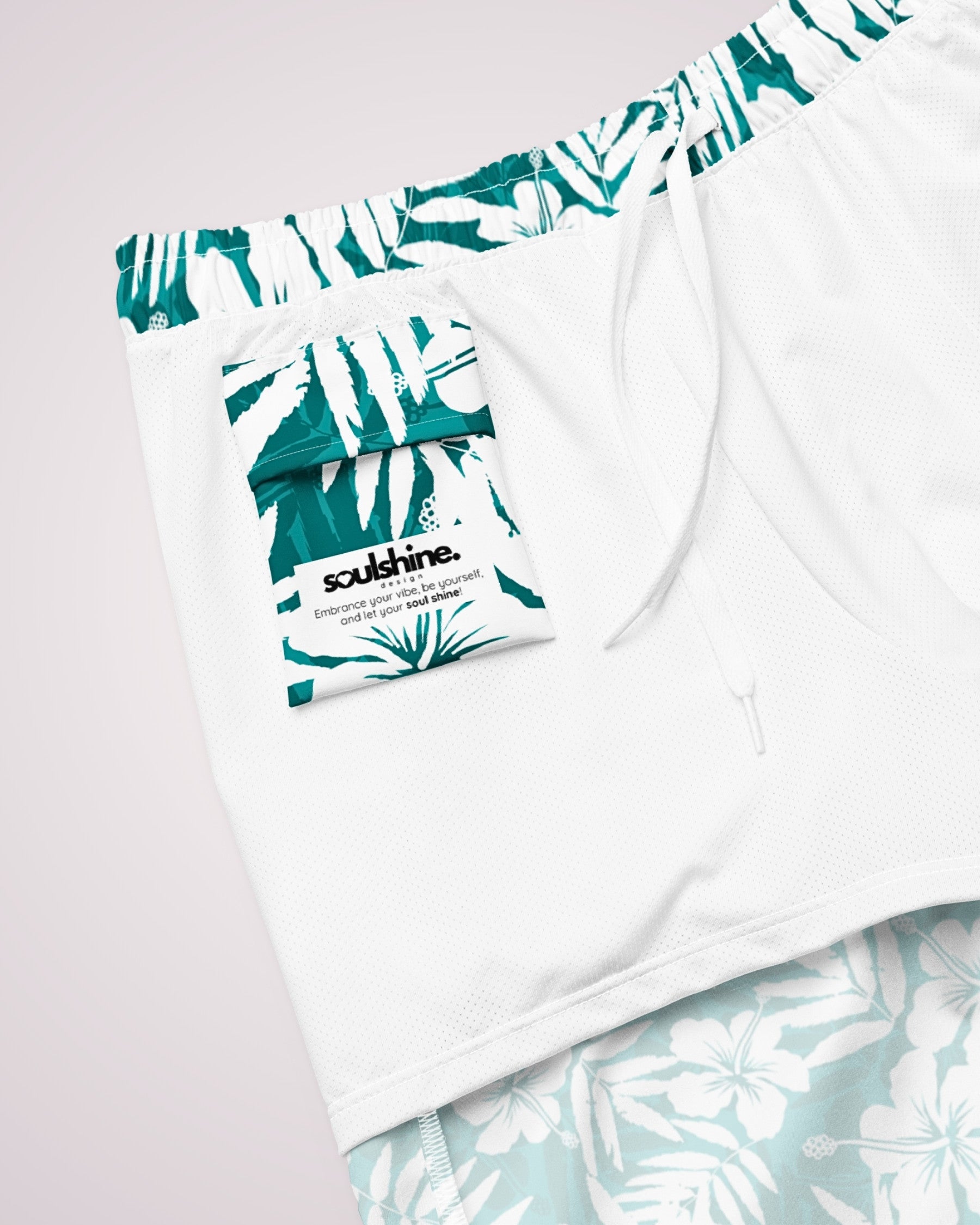 Mens Swim Trunks - Hawaiian Tropix II