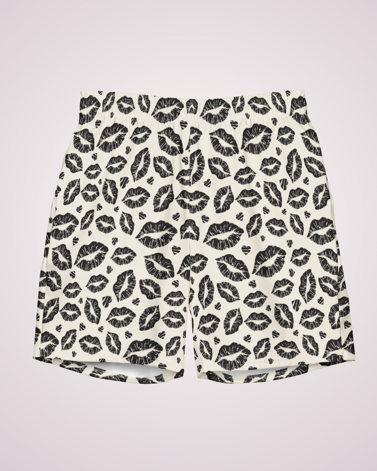 Mens Swim Trunks - Lips I