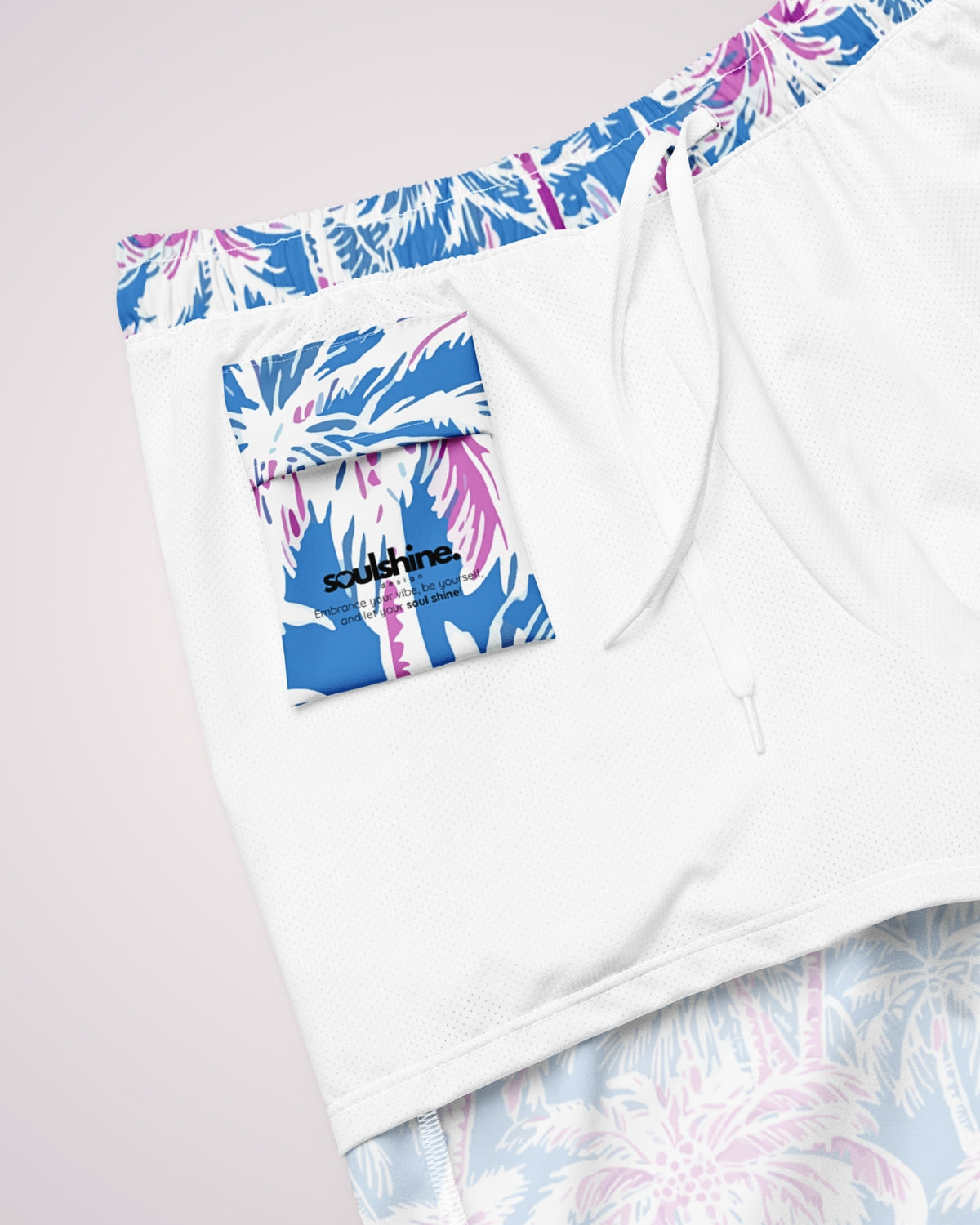 Mens Swim Trunks - The Palms I