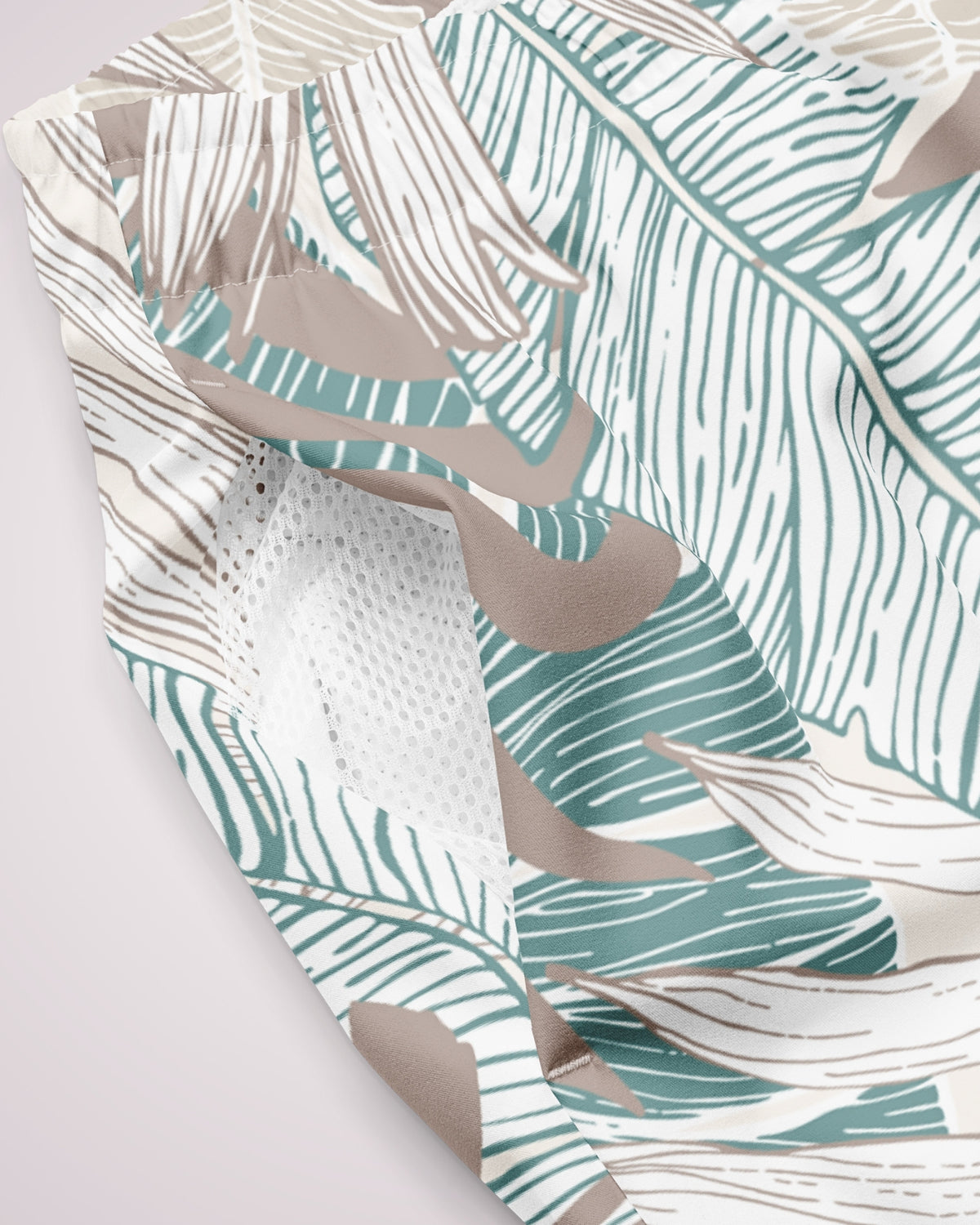 Mens Swim Trunks - Tropical Palms II
