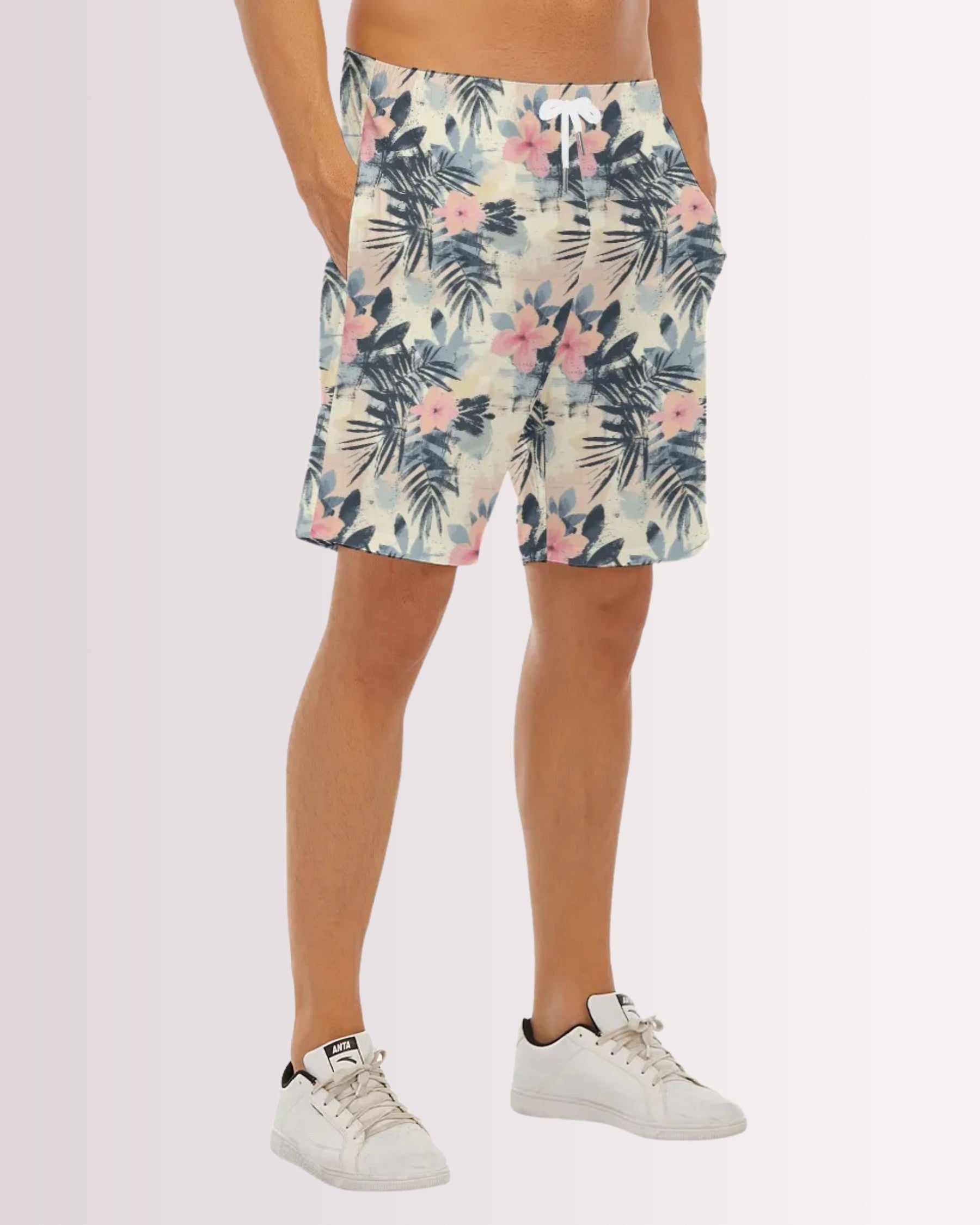 Mens Beach Shorts - Tropical IV