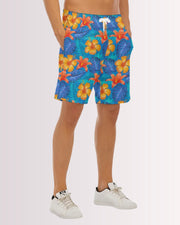 Mens Beach Shorts - Hawaiian Tropix II
