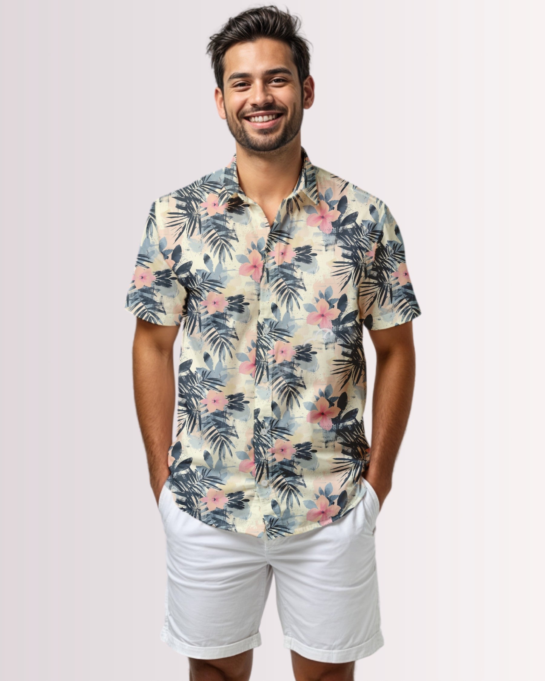 Mens Hawaiian Shirt - Tropical IV