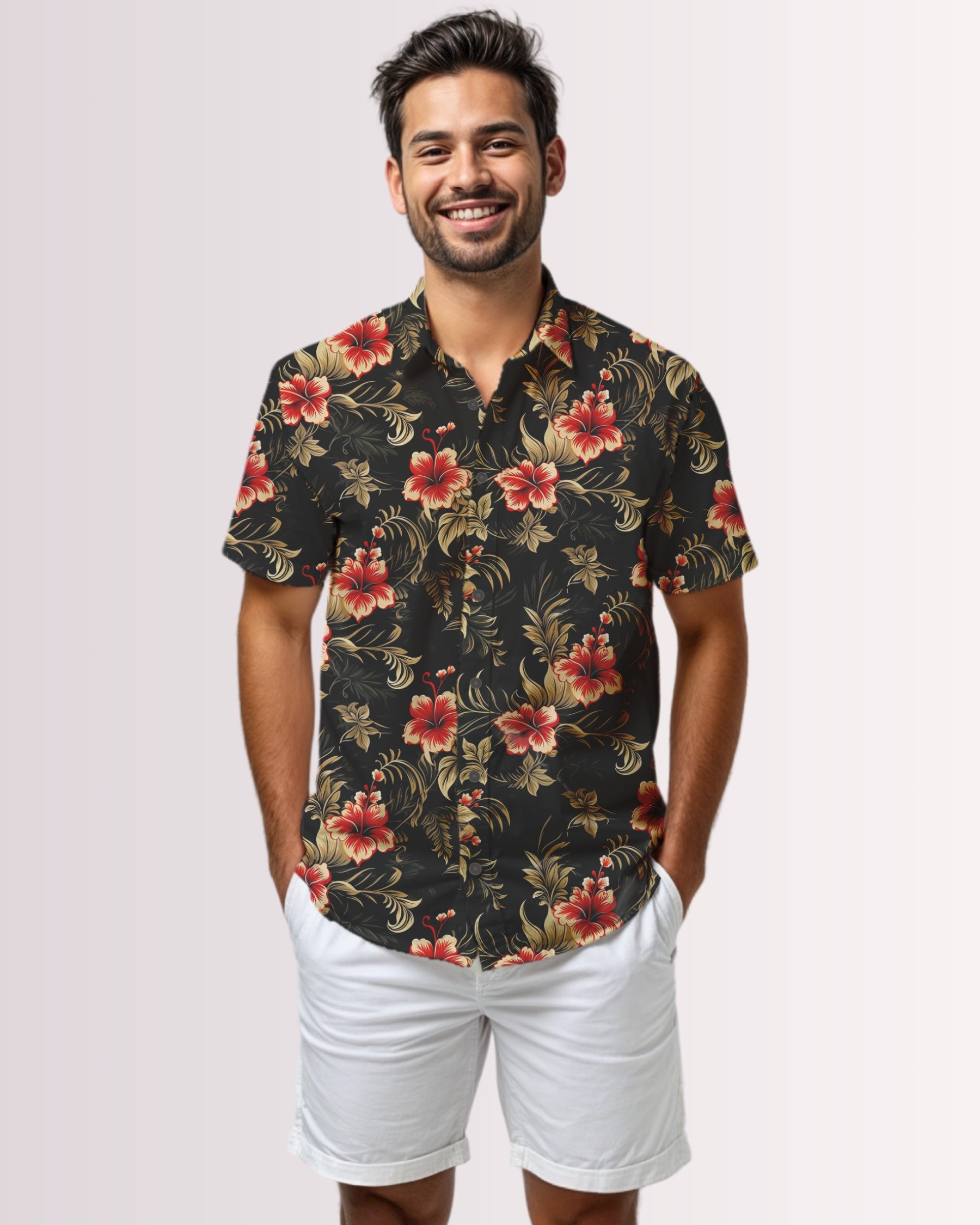 Mens Hawaiian Shirt - Vintage Hawaiian I