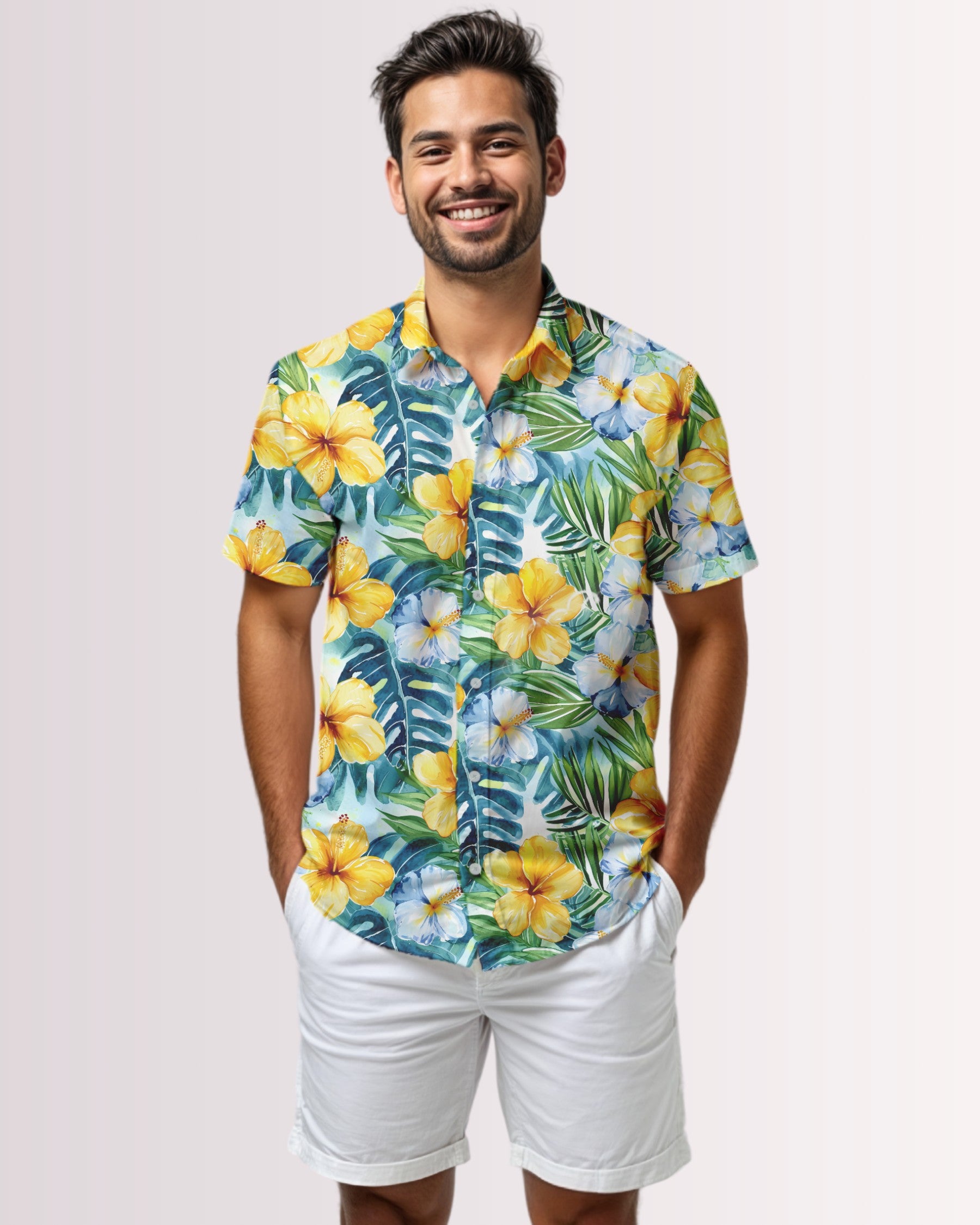 Mens Hawaiian Shirt - Hawaiian III