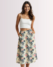 Midi Skirt - Tropical IV