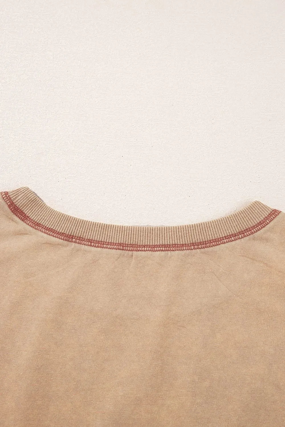 Mineral Wash Stud Beaded Star Pocketed T Shirt Dress.