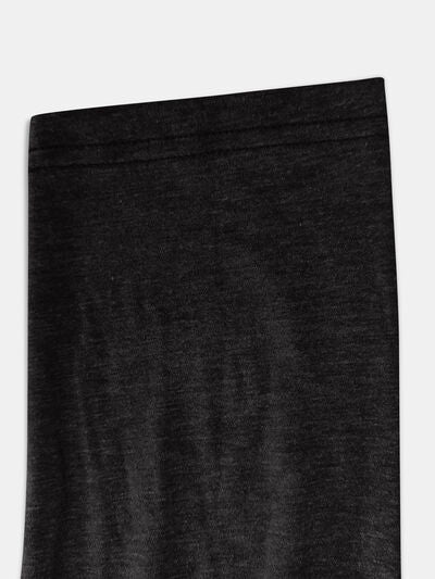 Notched Long Sleeve T-Shirt