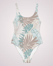 One-piece Swimsuit - Tropical Palms II