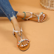 Open Toe Flats Sandals