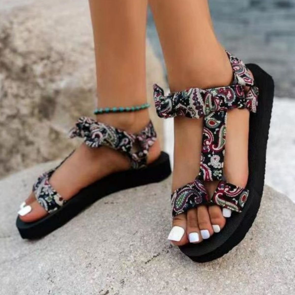 Open Toe Platform Sandals