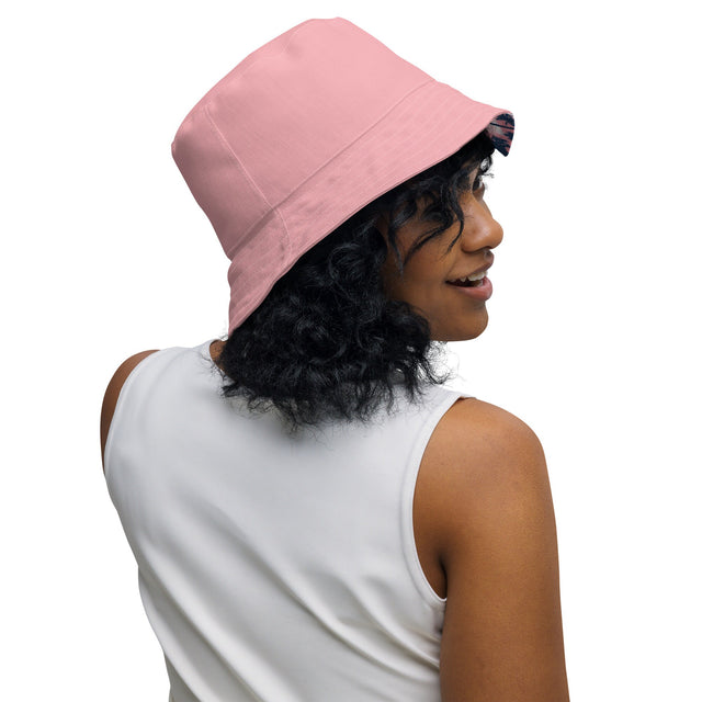 Pink Tropical III Reversible Bucket Hat
