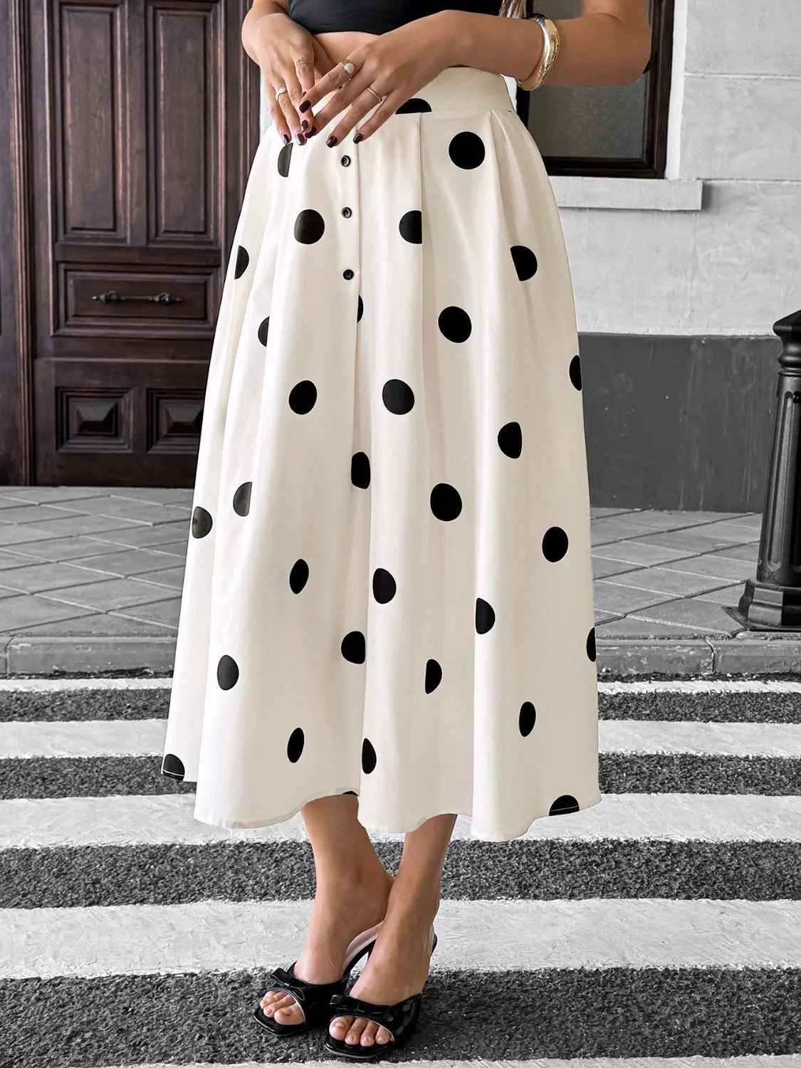Polka Dot Skirt.
