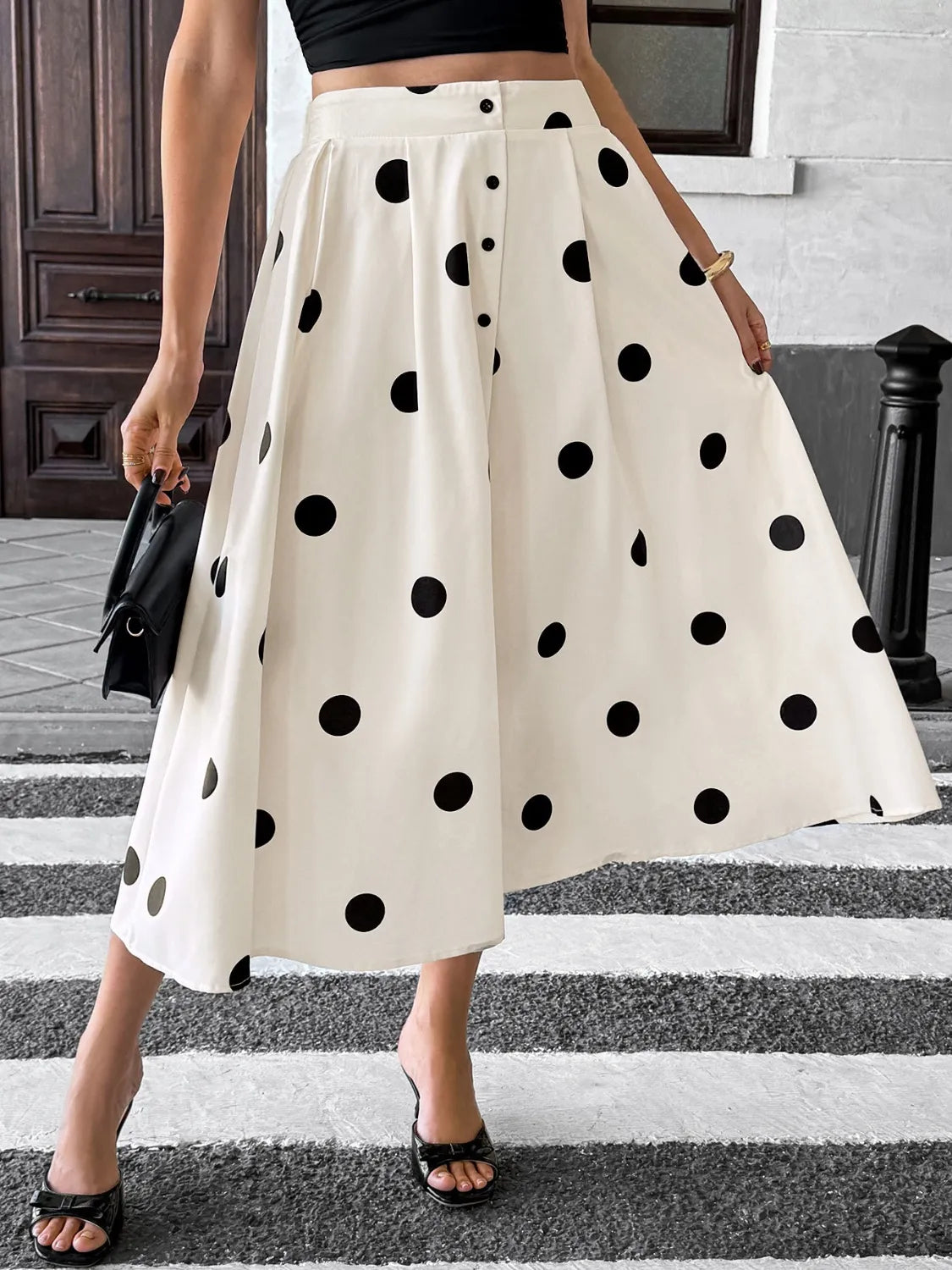 Polka Dot Skirt.