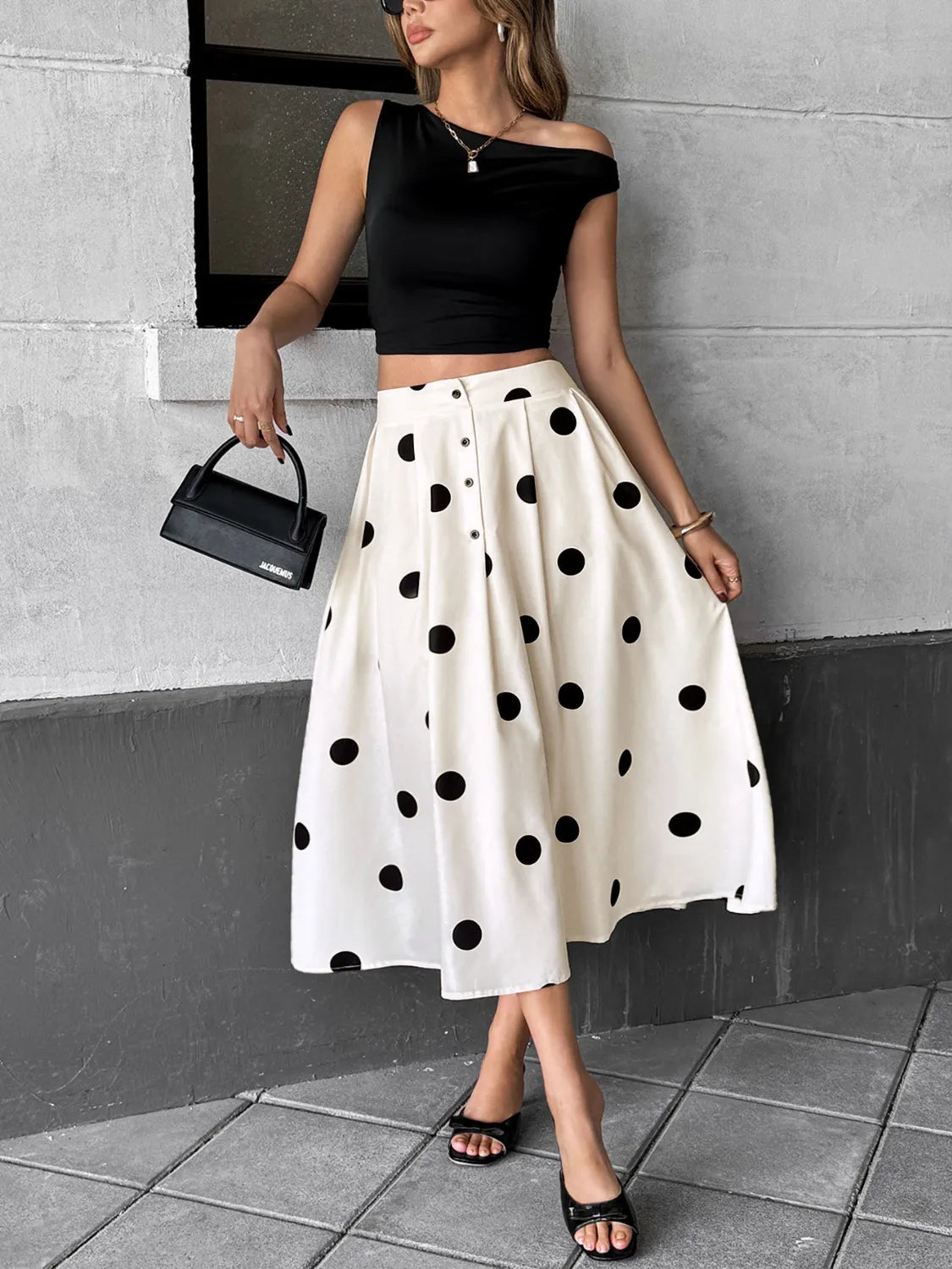 Polka Dot Skirt.