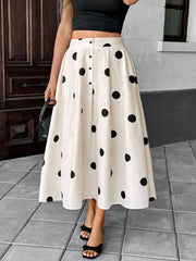 Polka Dot Skirt.