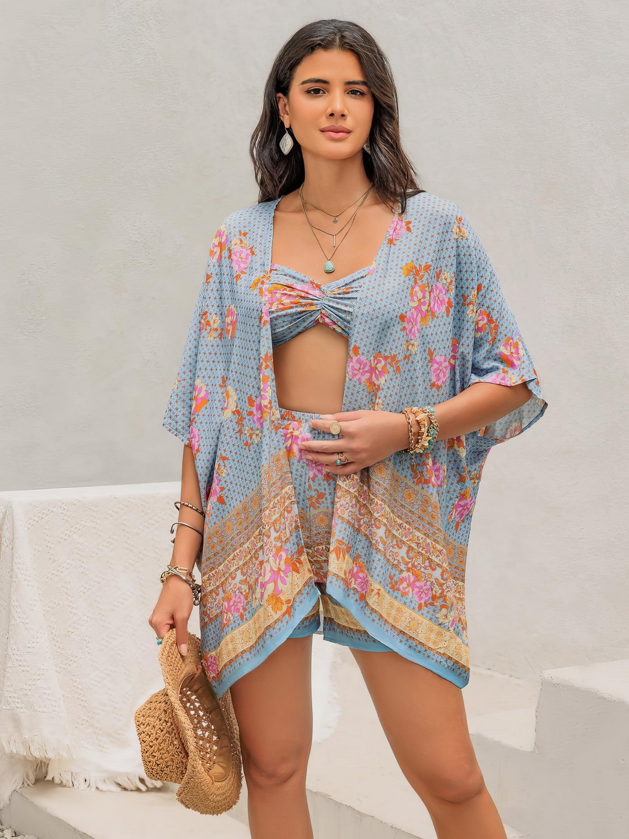 Women's printed bra