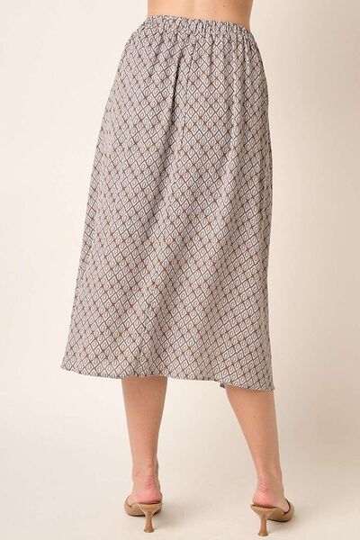 Mittoshop Printed Midi Skirt.