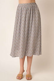 Mittoshop Printed Midi Skirt.