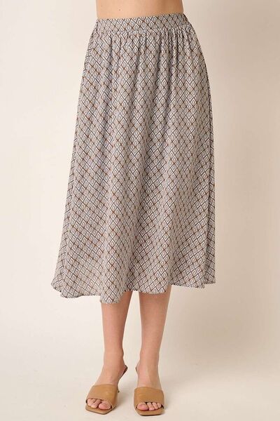 Mittoshop Printed Midi Skirt.