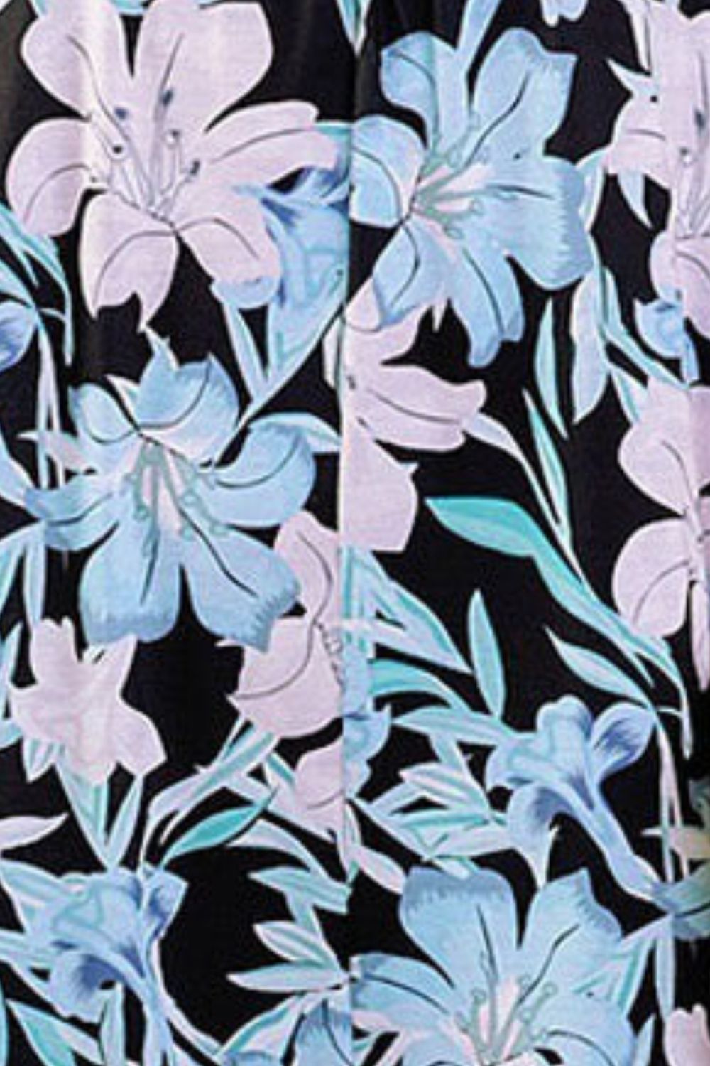 Printed Spaghetti Strap Jumpsuit with Pockets.