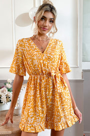 Tied Tube Wide Leg Jumpsuit.