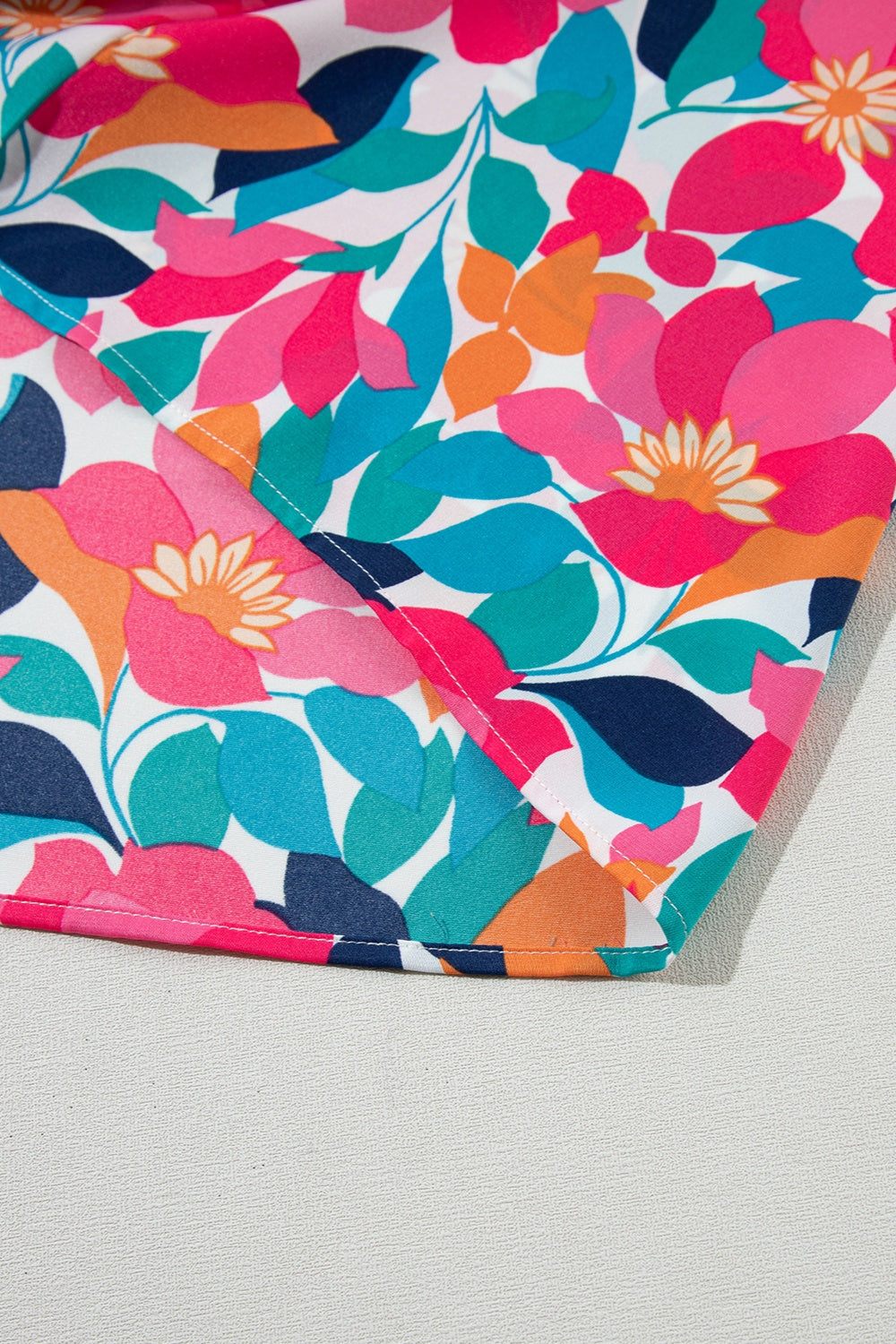 Printed V-Neck Maxi Cami Dress.