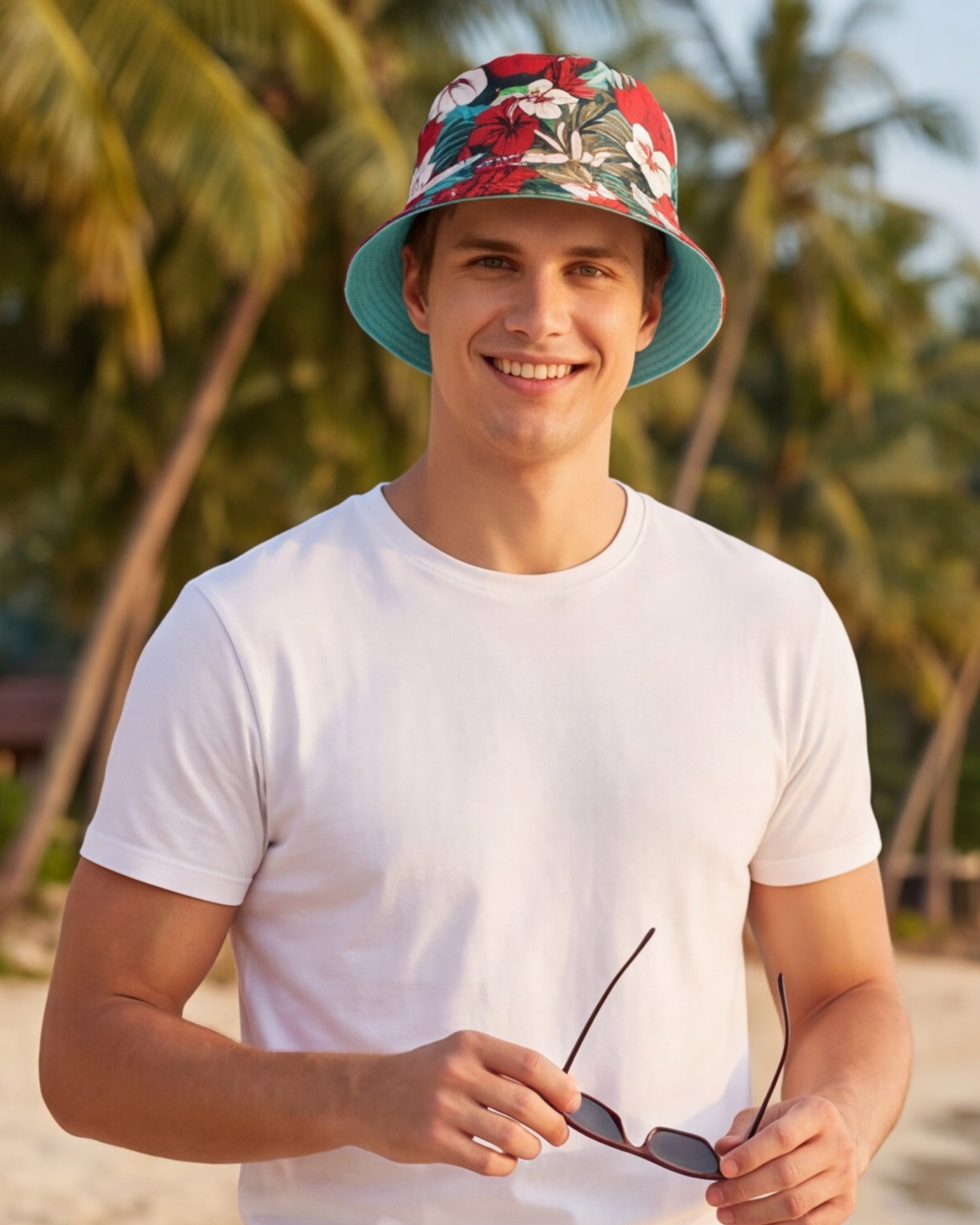 Reversible Bucket Hat - Aloha Vibes