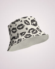 Reversible Bucket Hat - Lips I