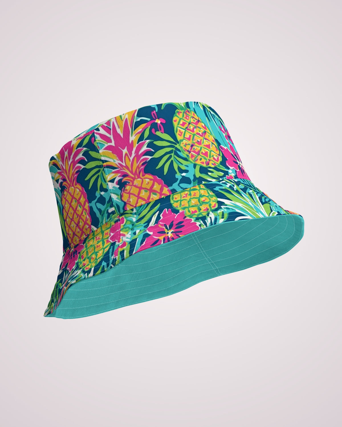 Reversible Bucket Hat - Pineapples VI