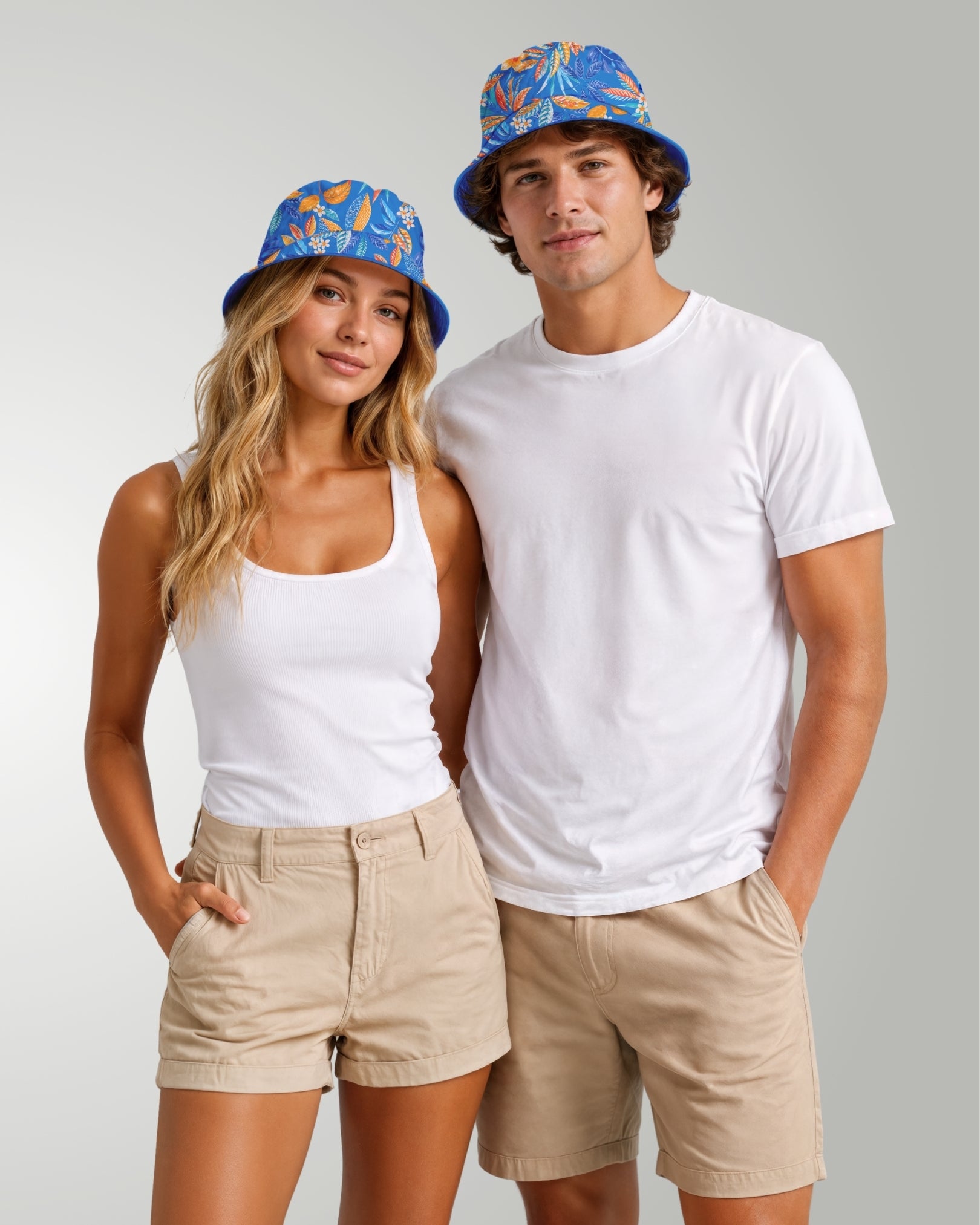 Reversible Bucket Hat - Tropical Escape