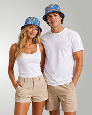 Reversible Bucket Hat - Tropical Escape