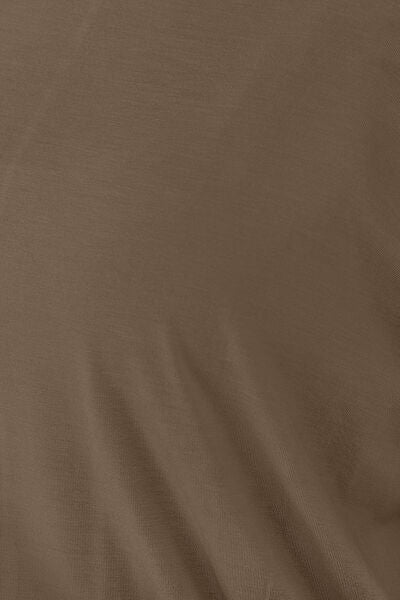 Basic Bae Full Size Round Neck Batwing Sleeve Top.