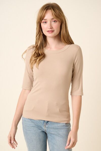 Round Neck Half Sleeve T-Shirt