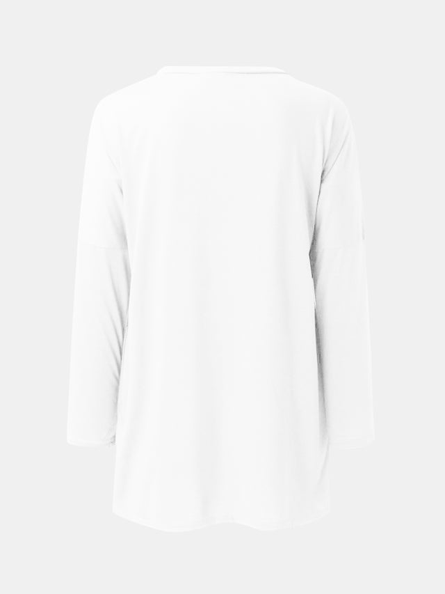 Round Neck Long Sleeve T-Shirt