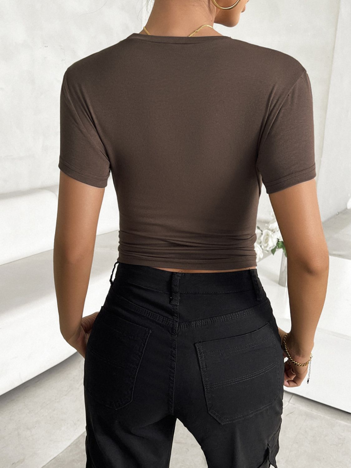 Round Neck Short Sleeve T-Shirt