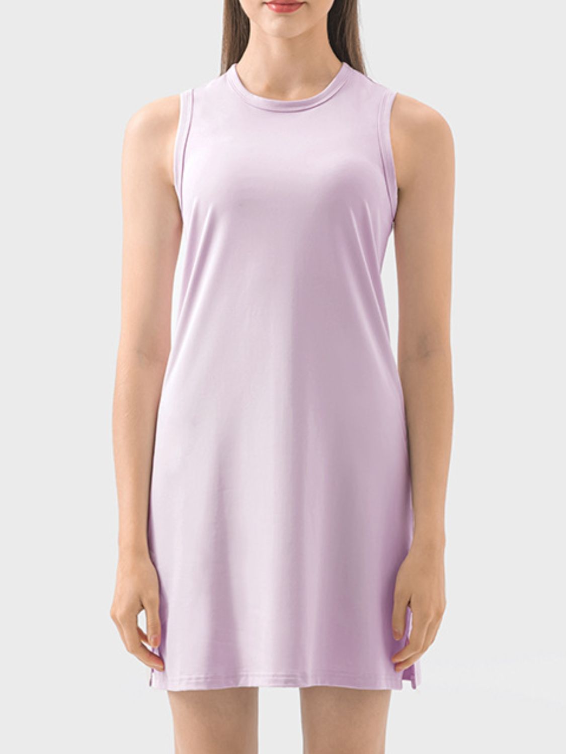 Millennia Round Neck Sleeveless Active Dress.