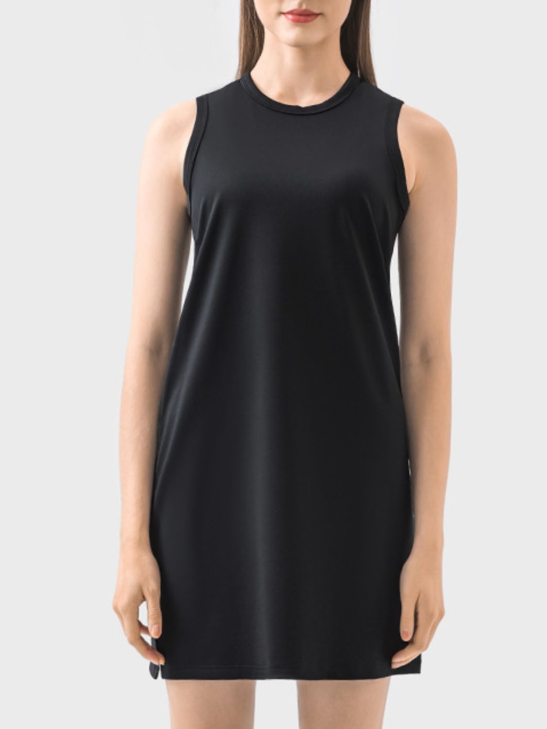 Millennia Round Neck Sleeveless Active Dress.