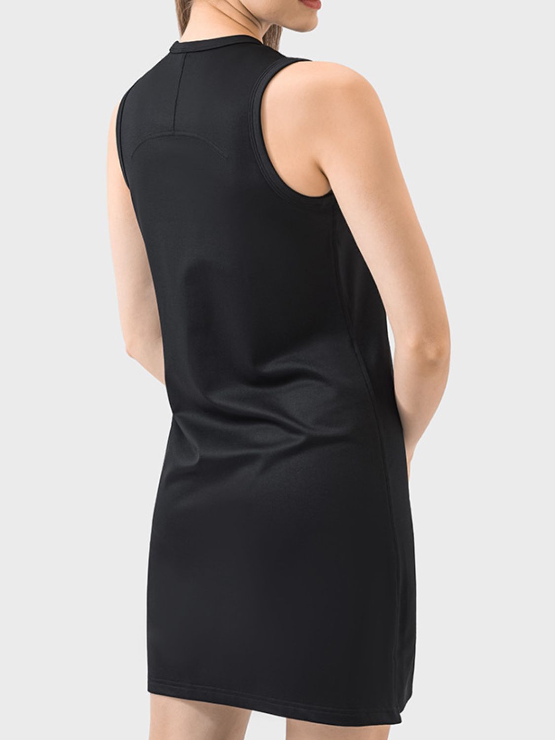 Millennia Round Neck Sleeveless Active Dress.
