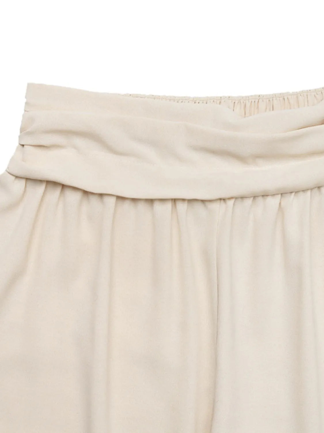 Ruched high waist joggers.