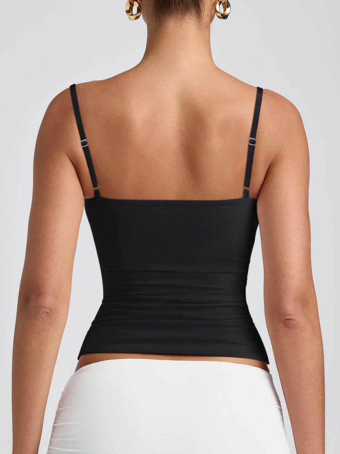 Scoop neck cami.